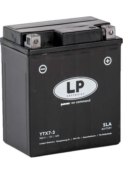 Lp YTX7L Bakımsız Motosiklet Aküsü