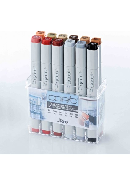 Marker Kalemi Architecture Colours 12'li Set