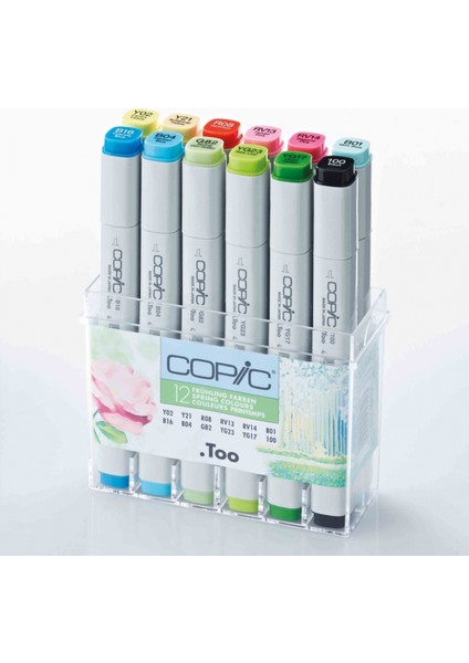 Marker Kalemi Spring Colours 12'li Set