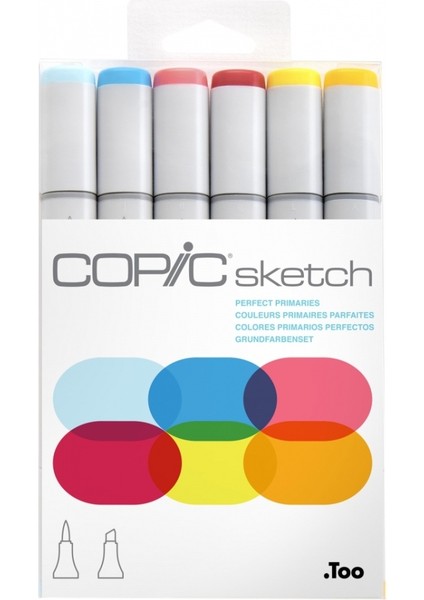 Sketch Marker 6lı Set Perfect Primaries