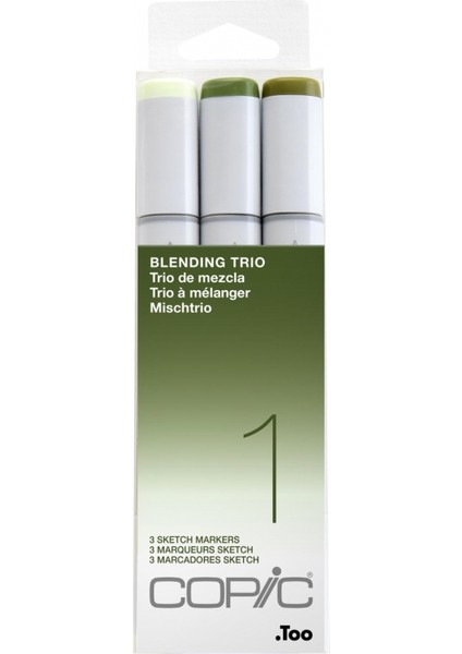 Sketch Marker 3lü Set Blending Trio 1