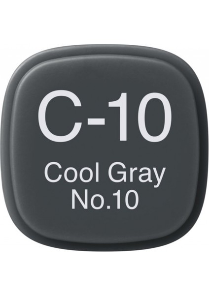 Marker Kalemi C10 Cool Gray No.10