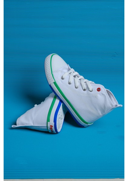 Rock 575 Unisex Konçlu Kanvas Çocuk Sneaker fırsatları