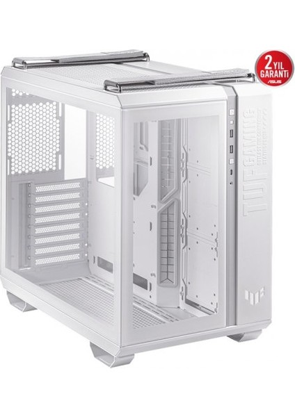 GT502 V2 Plus Tempered Glass Beyaz Atx Mid Tower Kasa