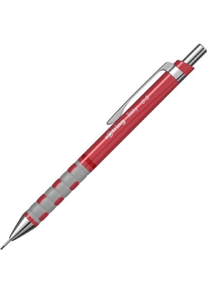 Tikky Uçlu Mekanik Versatil Kalem 0.5mm Kırmızı