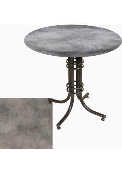 Buket Werzalit Yuvarlak Esb Mutfak Masası 70CM - Copperfield