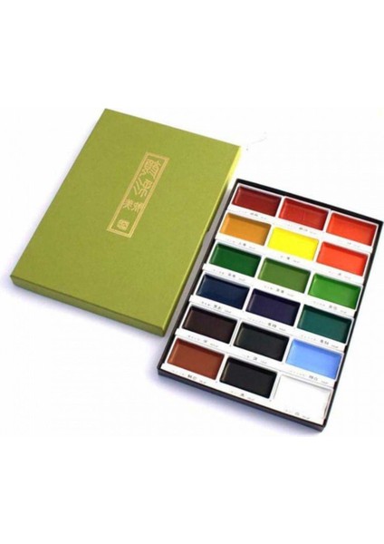 Watercolour Gansai Tambi Sulu Boya 18'li Set fiyatları