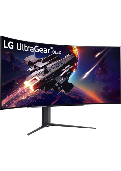 Lg 45GR95QE-B 45 Inc 240Hz 0,03MS G-Sync Wqhd OLED Curved Gaming Monitör