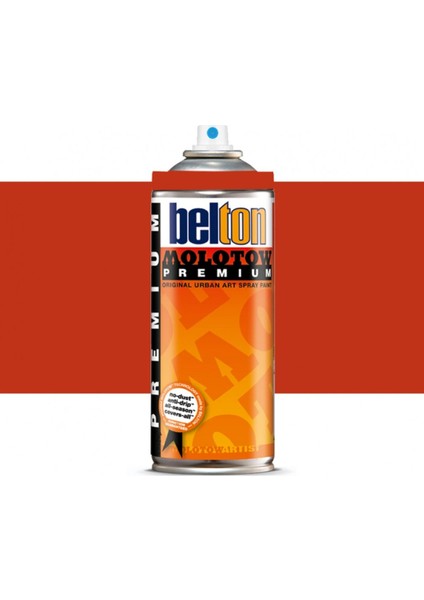Belton Premium Sprey Boya 400 ml Vermilion 030