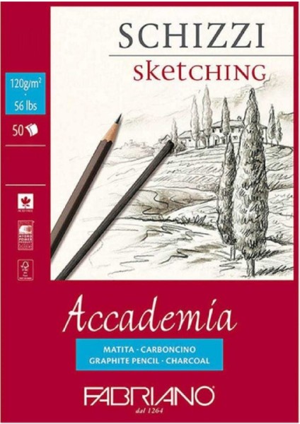 Accademia Schizzi 120GR Sketch Çizim Blok A4 50 Sayfa (21X29.7CM)