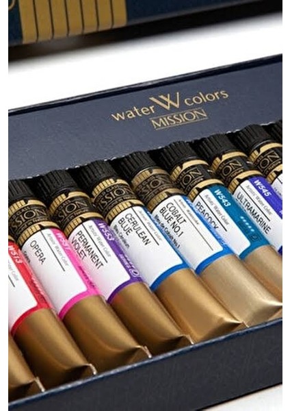 Mission Gold Class Pigment Suluboya 7ml x 36 Renk