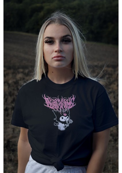 Anime Harajuku Kuromi Sanrio Tshirt