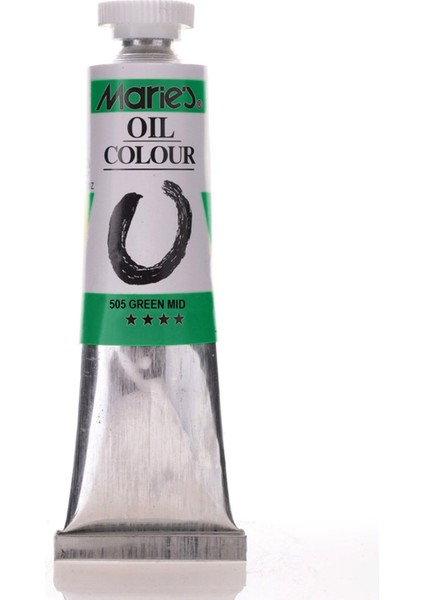 Oil Colour Yağlı Boya 170ML 505 Green Mid