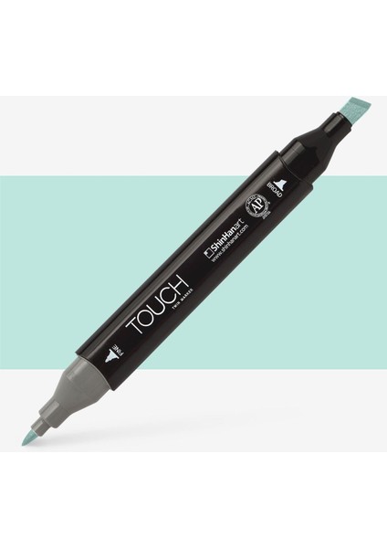 Touch Twin Marker Pen : Çift Uçlu Marker Kalemi : Mınt Blue : B143