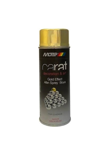Carat Sprey 400 Ml.boya Altın Efekt