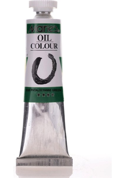 Oil Colour Yağlı Boya 50ML 558 Phtalocyanne Green