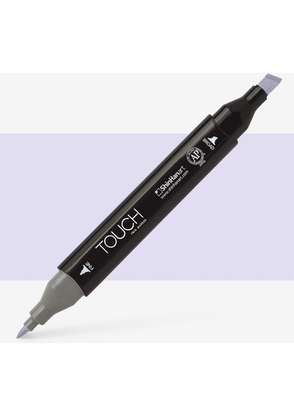 Touch Twin Marker Pen : Çift Uçlu Marker Kalemi : Pale Lavender : P145