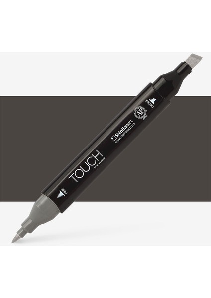 Touch Twin Marker Pen : Çift Uçlu Marker Kalemi : Warm Grey : Wg9