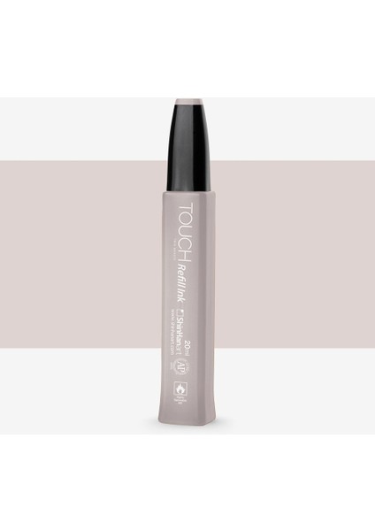 Touch Twin Marker Refill Ink: Dolum Mürekkebi : 20ML : Wg1 Warm Grey