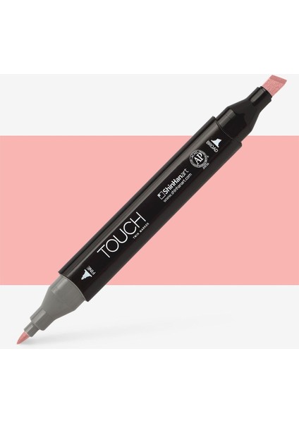 Touch Twin Marker Pen : Çift Uçlu Marker Kalemi : Peach : R18