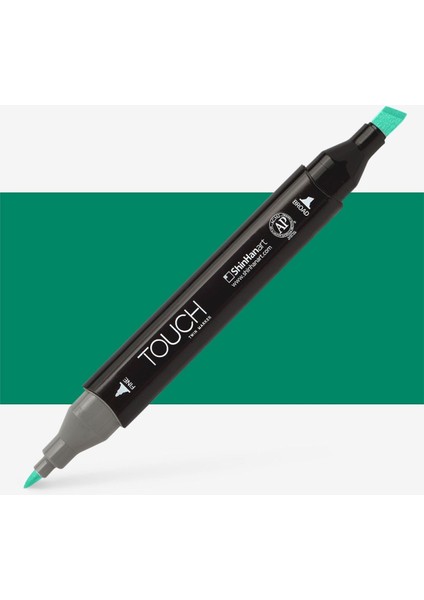 Touch Twin Marker Pen : Çift Uçlu Marker Kalemi : Vırıdıan : G54