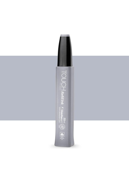 Touch Twin Marker Refill Ink: Dolum Mürekkebi : 20ML : Cg3 Cool Grey