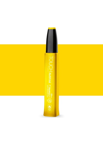 Touch Twin Marker Refill Ink: Dolum Mürekkebi : 20ML : Y34 Yellow