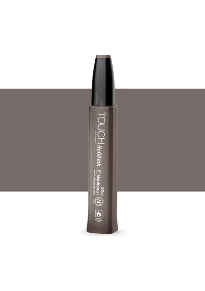 Touch Twin Marker Refill Ink: Dolum Mürekkebi : 20ML : Wg7 Warm Grey