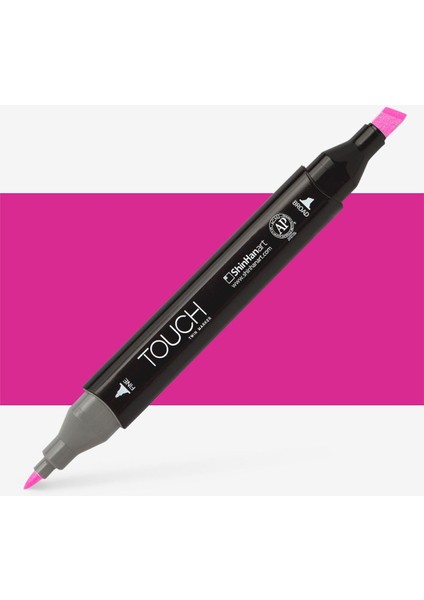 Touch Twin Marker Pen : Çift Uçlu Marker Kalemi : Vivid Reddısh Purple : RP86