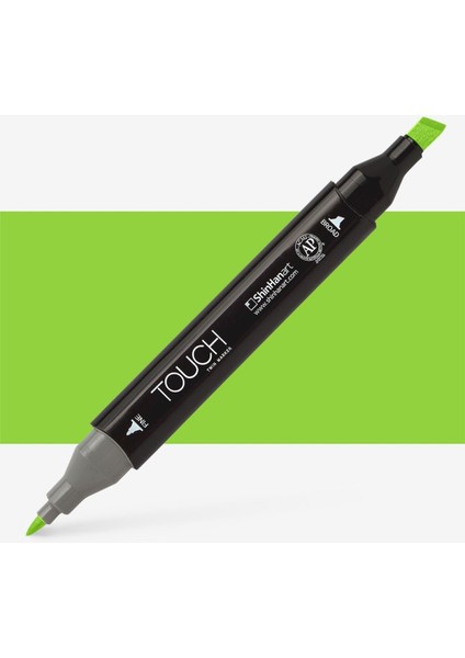 Touch Twin Marker Pen : Çift Uçlu Marker Kalemi : Leaf Green : GY234