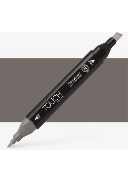 Touch Twin Marker Pen : Çift Uçlu Marker Kalemi : Warm Grey : Wg7