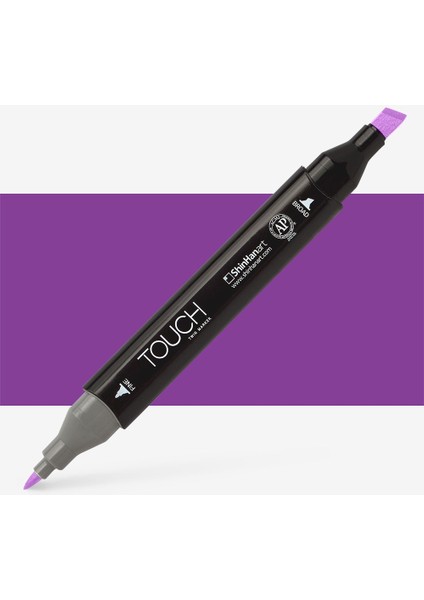 Touch Twin Marker Pen : Çift Uçlu Marker Kalemi : Lıght Vıolet : P82