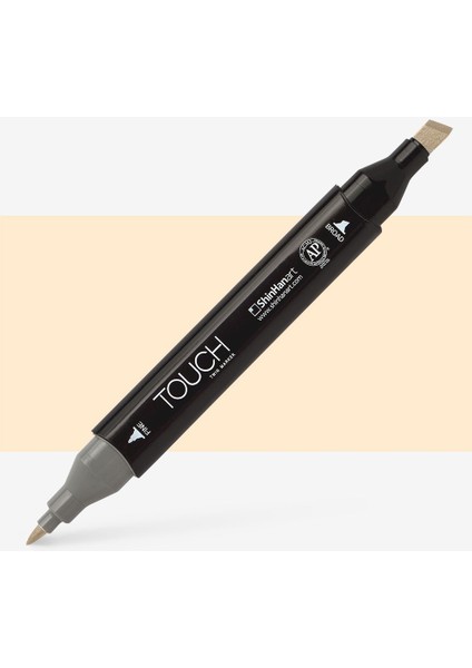 Touch Twin Marker Pen : Çift Uçlu Marker Kalemi : Baby Skın Pınk : YR133