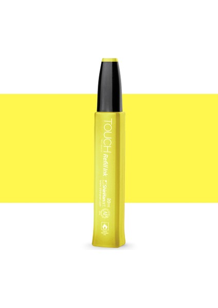 Touch Twin Marker Refill Ink: Dolum Mürekkebi : 20ML : Y37 Pastel Yellow
