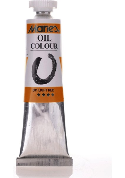 Oil Colour Yağlı Boya 170ML 681 Light Red