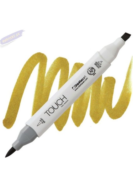 Touch Twın Brush Pen : Çift Taraflı Marker : BR100 Walnut