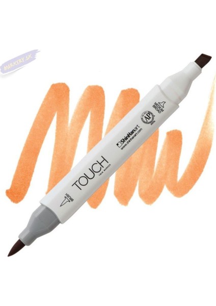 Touch Twın Brush Pen : Çift Taraflı Marker : BR111 Brown