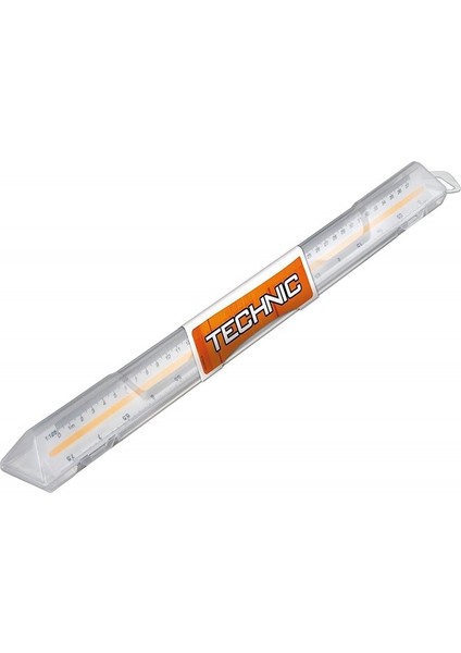 Y Mikyas Plastik Ölçekli Cetvel 1:20 1:125 30CM