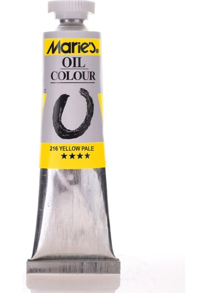 Oil Colour Yağlı Boya 170ML 216 Yellow Pale