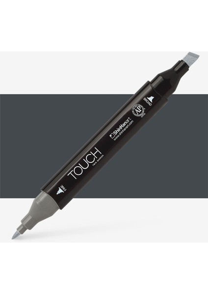 Touch Twin Marker Pen : Çift Uçlu Marker Kalemi : Cool Grey : Cg9