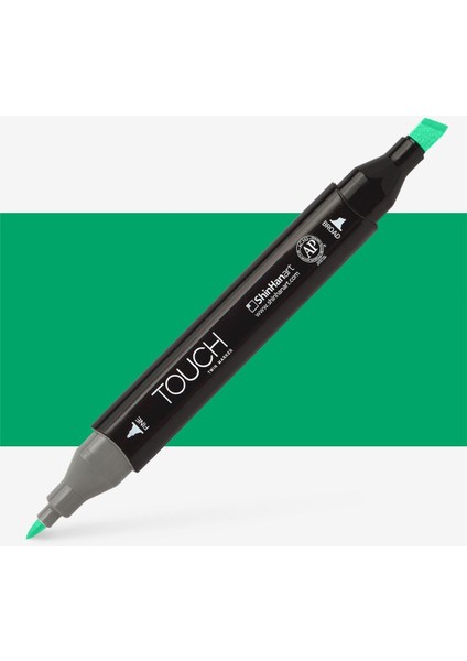 Touch Twin Marker Pen : Çift Uçlu Marker Kalemi : Emerald Green : G55
