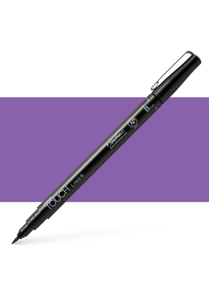 Touch Lıner : Brush 0.1mm : Purple