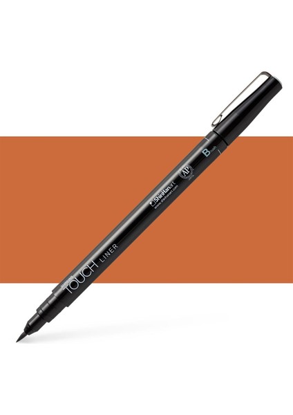 Touch Lıner : Brush 0.1mm : Brown