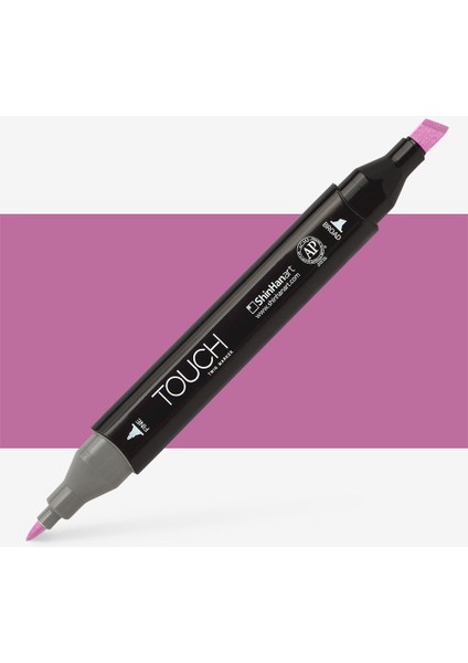 Touch Twin Marker Pen : Çift Uçlu Marker Kalemi : Peony Purple : P282
