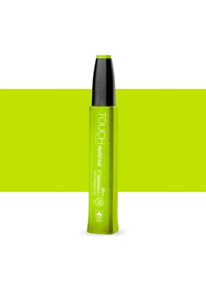 Touch Twin Marker Refill Ink: Dolum Mürekkebi : 20ML : GY48 Yellow Green
