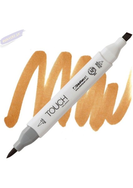 Touch Twın Brush Pen : Çift Taraflı Marker : BR103 Potato Brown