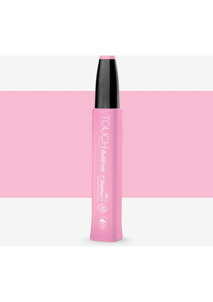 Touch Twin Marker Refill Ink: Dolum Mürekkebi : 20ML : RP137 Medium Pink