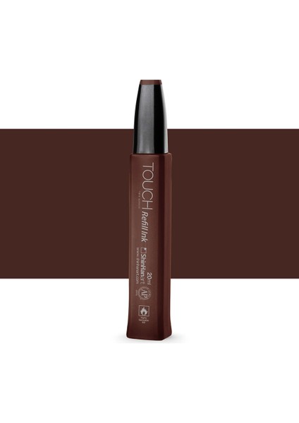 Touch Twin Marker Refill Ink: Dolum Mürekkebi : 20ML : BR98 Chestnut Brown