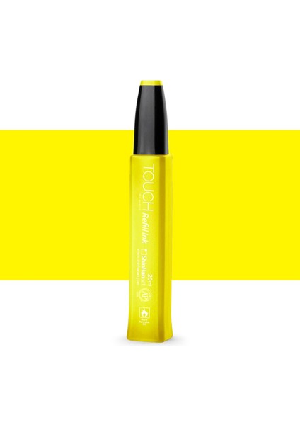 Touch Twin Marker Refill Ink: Dolum Mürekkebi : 20ML : Y35 Lemon Yellow