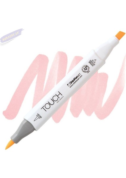 Touch Twın Brush Pen : Çift Taraflı Marker : R28 Fruit Pink